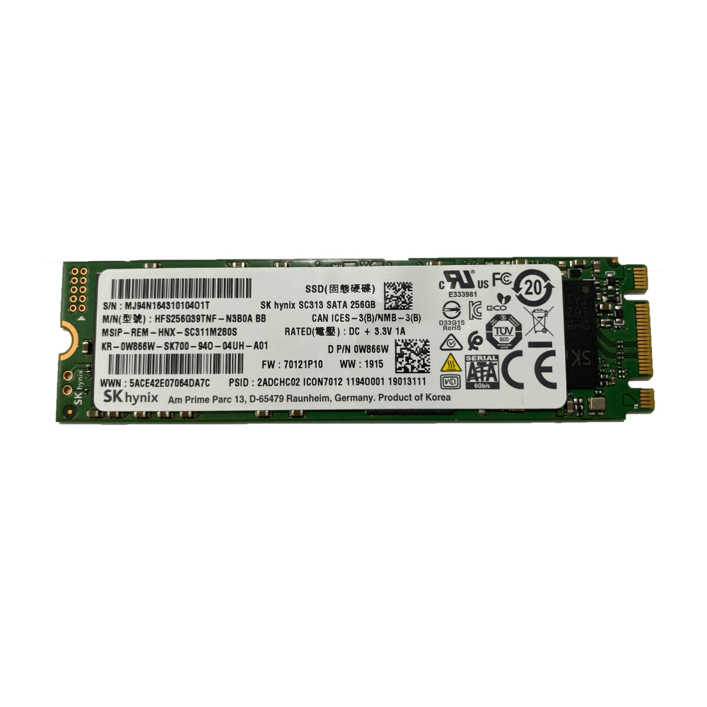 Reacondicionado Disco Solido Sk Hynix Sata M.2 256 Gb