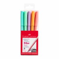 Lapiceros FABER CASTELL Trilux Style Colors Blíster 5un