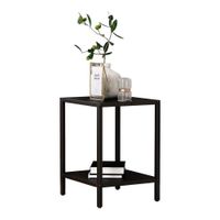 Mesa auxiliar o lateral color negro