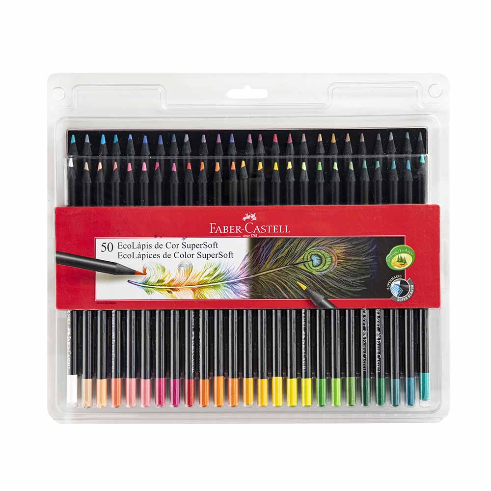Colores FABER-CASTELL Ecolápis Caja 50un