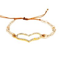 Pulsera Dije Corazón y Acrílicos 3 Marialu Creaciones