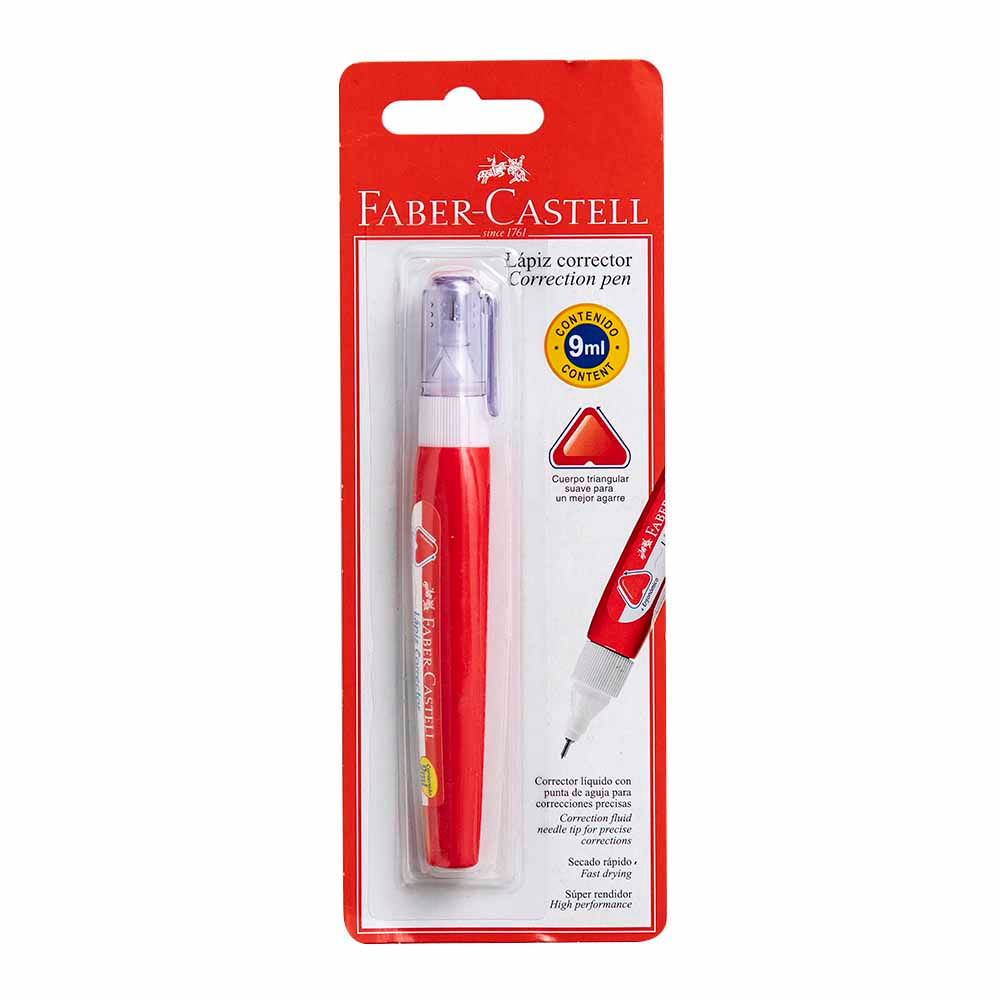Corrector Líquido FABER-CASTELL Blíster 9ml
