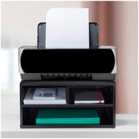 Mueble Porta Impresora Rafiel Ventitas Home Negro