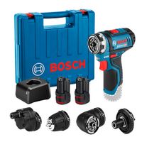 Atornillador 3/8"" 12V 2 Bat 2.0 Ah Flexiclick 4 en 1 Bosch GSR 12V-15 FC