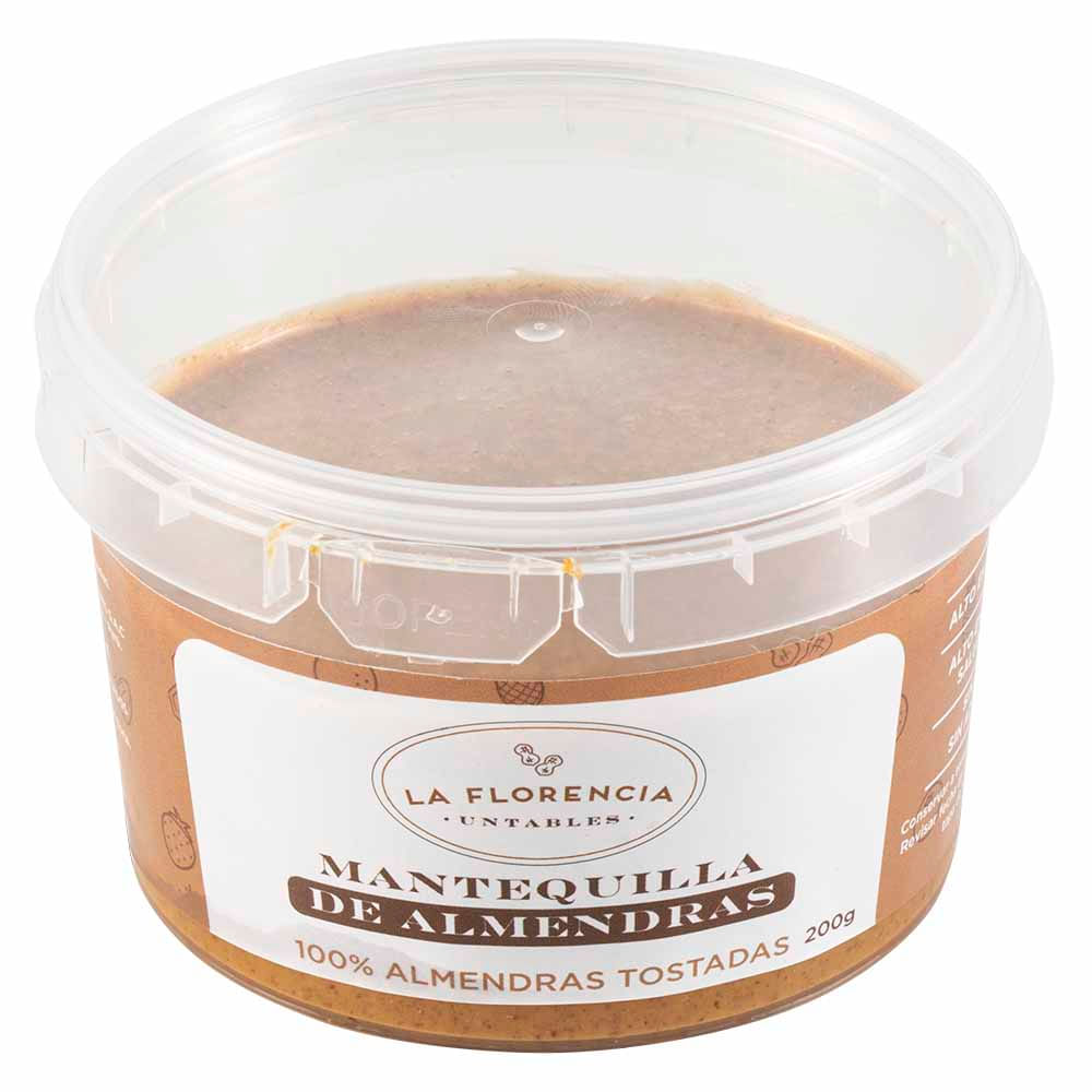 Mantequilla de Almendras LA FLORENCIA Pote 200g