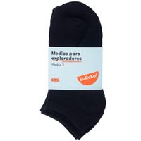 Medias Pack 3 Pares Unisex Polialgodón EUREKA Teen Niña