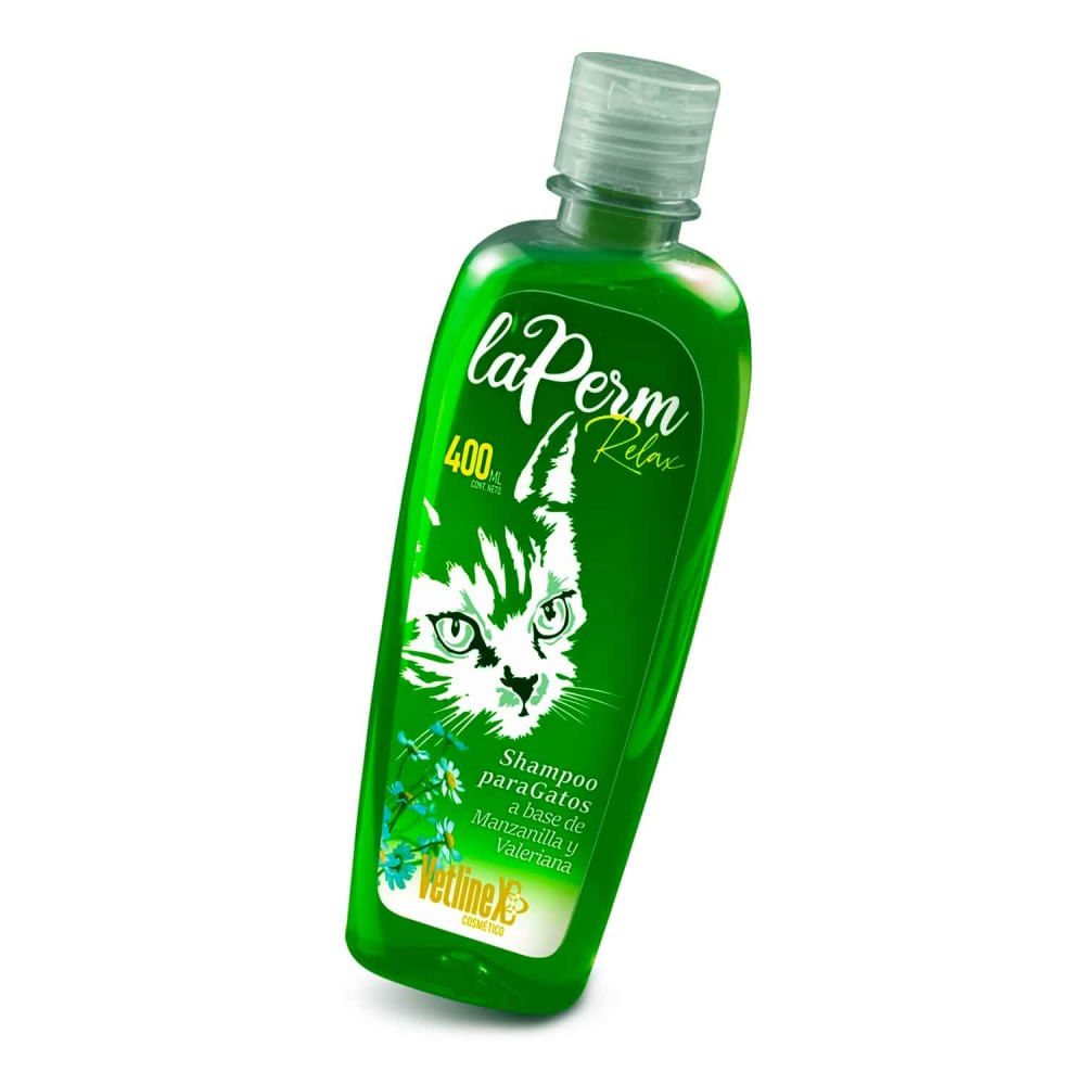 Shampo La Perm Relax  400 Ml Vetlinex  Para Gatos