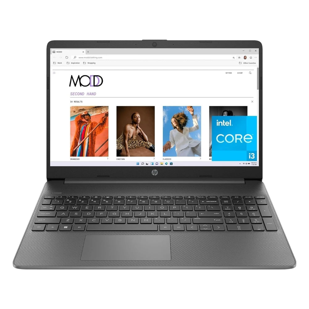 Laptop HP Portátil 15"" Pantalla FHD Intel Core i3-1215u 8Gb RAM SSD 128Gb Gráficos Intel Uhd   2023