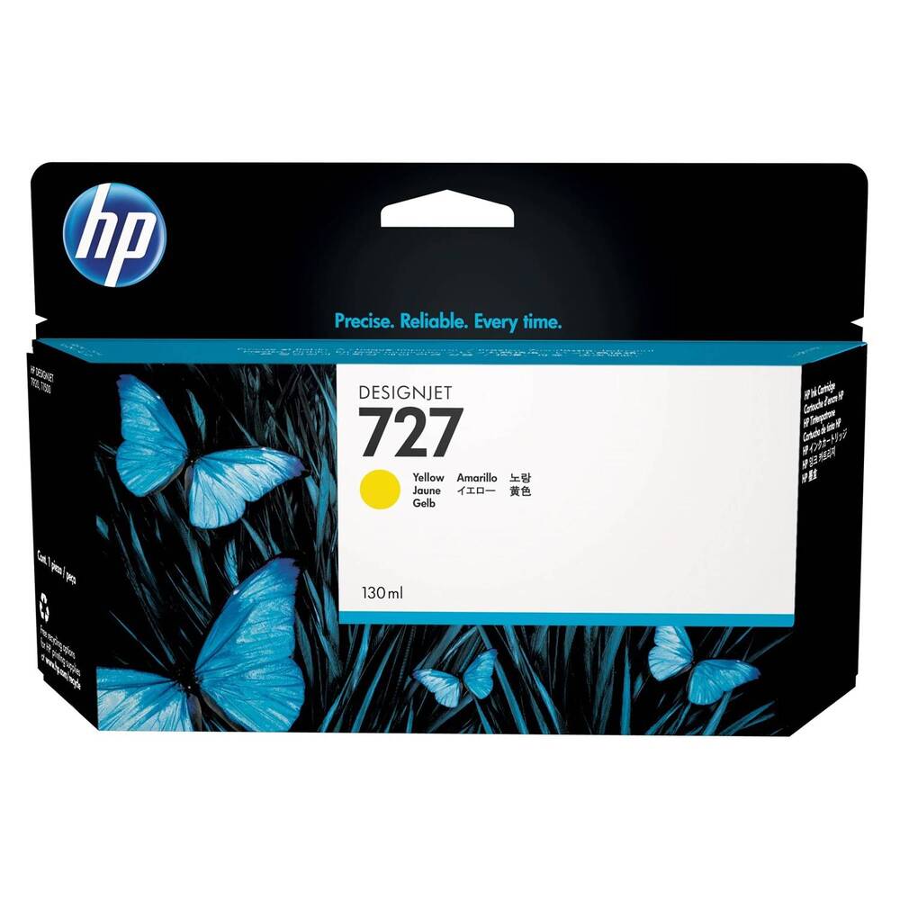 Cartucho deTinta HP 727A Amarillo B3P21A Original 130ml