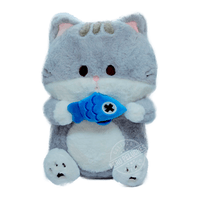 Peru Peluches Gatito Plomo con Pez