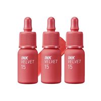 Tinta de Labios Ink Velvet 15 Beauty Peak Rose Peripera 3 Unidades