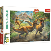 Rompecabezas 160 piezas TREFL  Batalla de Dinosaurios