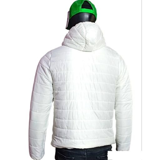 Casaca Para Hombre Masserano Peluche Acolchado Color Blanco plazaVea plazaVea PRD