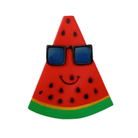 Juguete de Goma para Mascotas Perro Sandia con Sonido