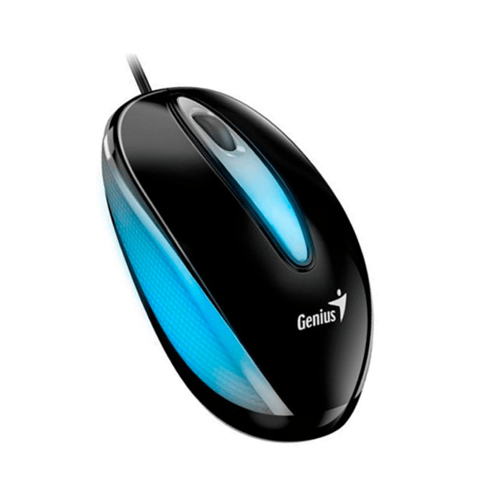Mouse Alambrico Genius DX Mini 1000 DPI RGB LED Conexión USB Negro