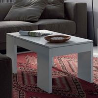 Mesa de Centro Elevable Dubai color Gris TU MESITA