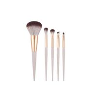 Set Brochas Maquillaje Marfil 5 und Satine
