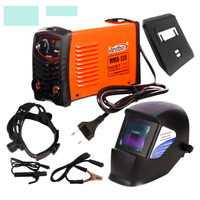 Soldadora Inversora 130A con mascara de Soldar Fotosensible Redbo MMA-130-WH9035-2B