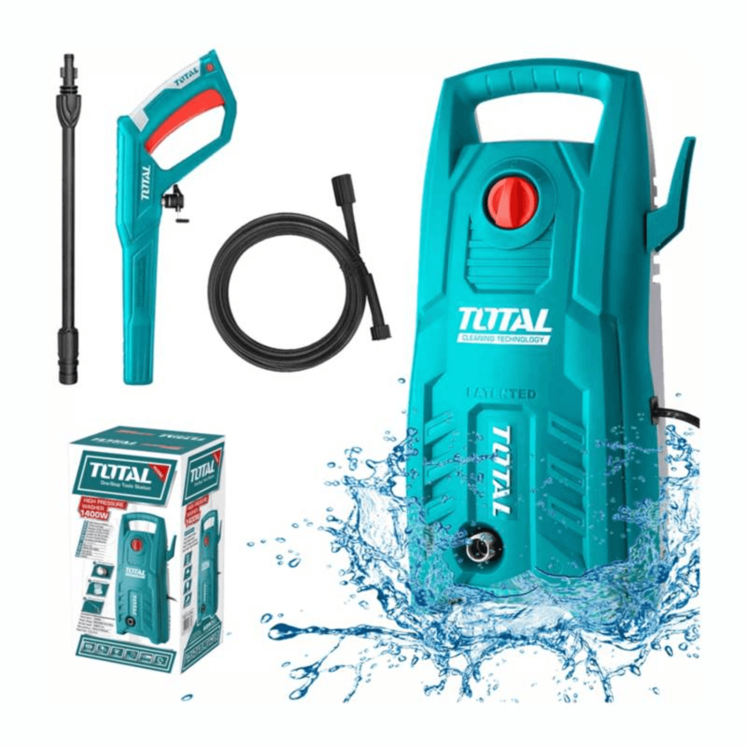 Hidrolavadora 1400w 1900Psi Total TGT11316