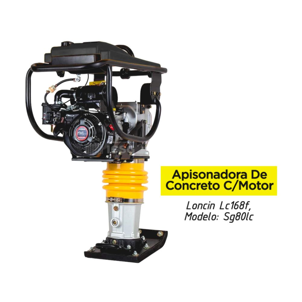 Vibro Apisonadora Motor Loncin LC168F Mod: SG80LC