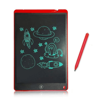 Pizarra Digital LCD de 12 Pulgadas Rojo