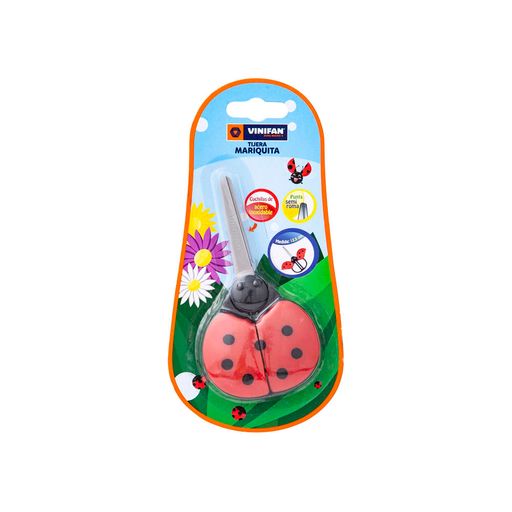 Tijeras Mariquita para niños (13 cm)