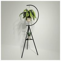 Maceta Minimalista Hortensia Ventitas Home Negro
