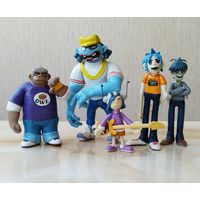 Figuras Personajes de Integrantes de la Banda Gorrillaz