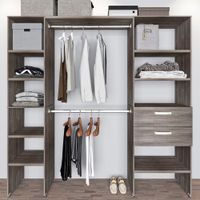 Vestidor Nórdico Lorean color Gris oscuro 2 cajones TU MESITA