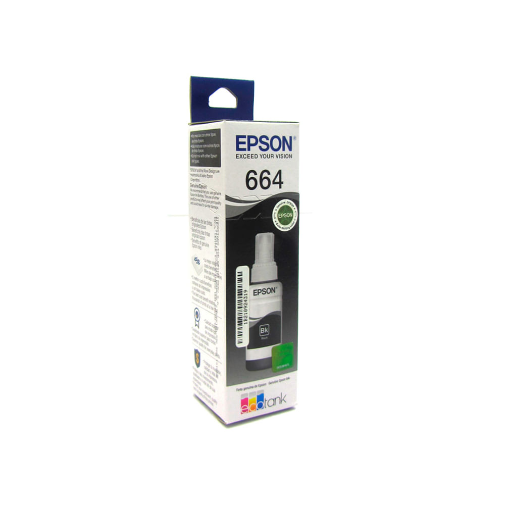 Tinta Epson 664 Black