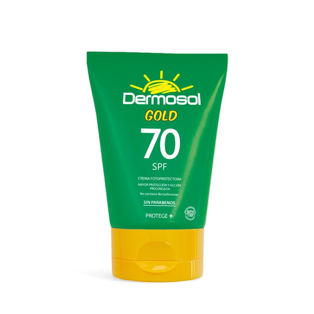 Dermosol Gold SPF 70 Protector Solar 70g | plazaVea - Supermercado