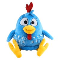 Peru Peluches Gallina Pintadita Azul