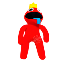 Peru Peluches Rainbow Articulable Rojo