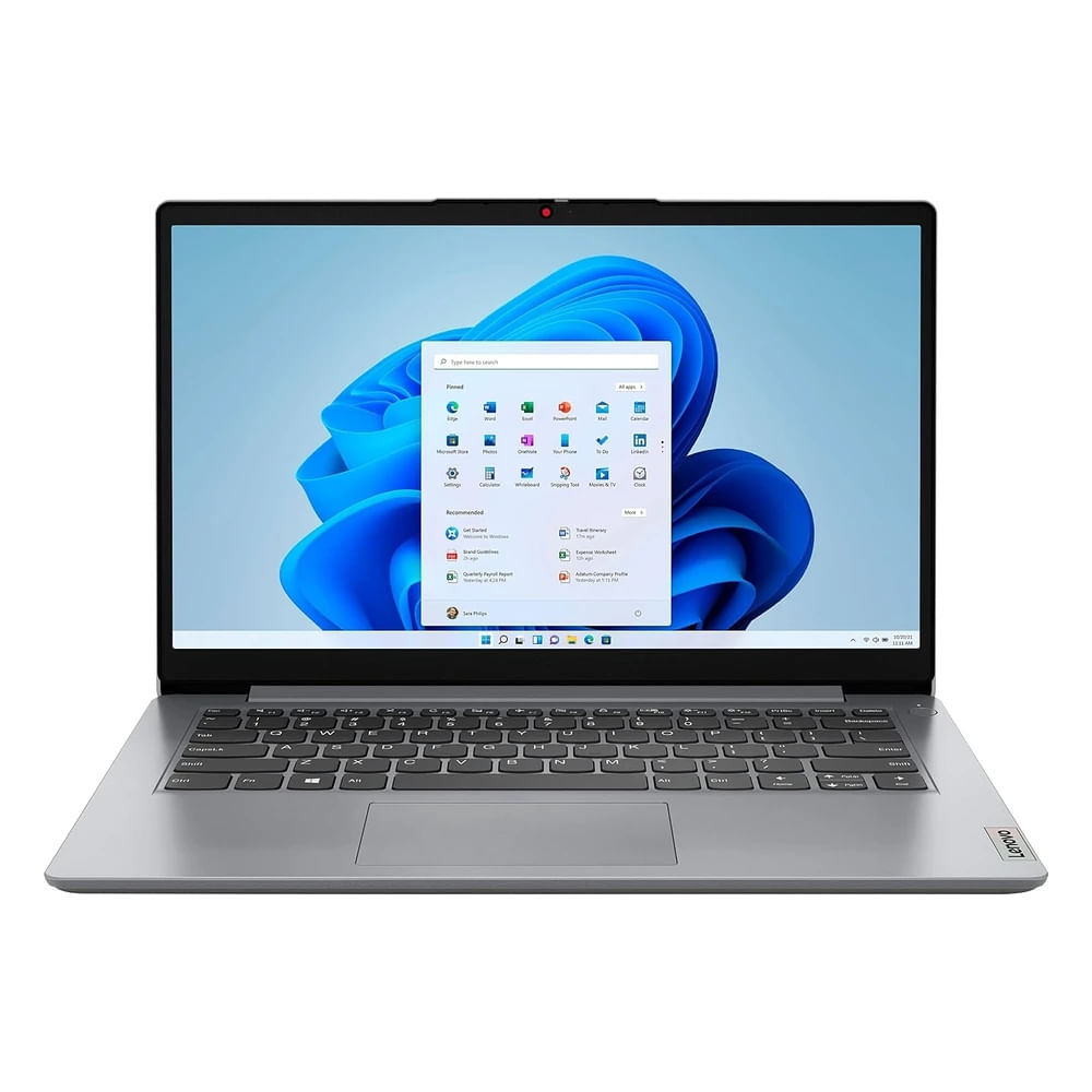 Laptop Lenovo Ideapad 1 14 Pantalla Hd 14"" Intel Celeron N4020 4gb Ram 64gb Emmc Intel UHD600 Nube