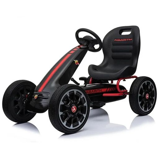 Carro a Pedal Go Kart para Ninos Racer Negro plazaVea plazaVea