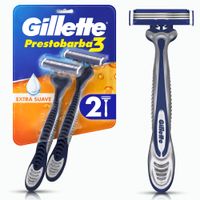 Máquina de Afeitar GILLETE Prestobarba 3 Paquete 2un