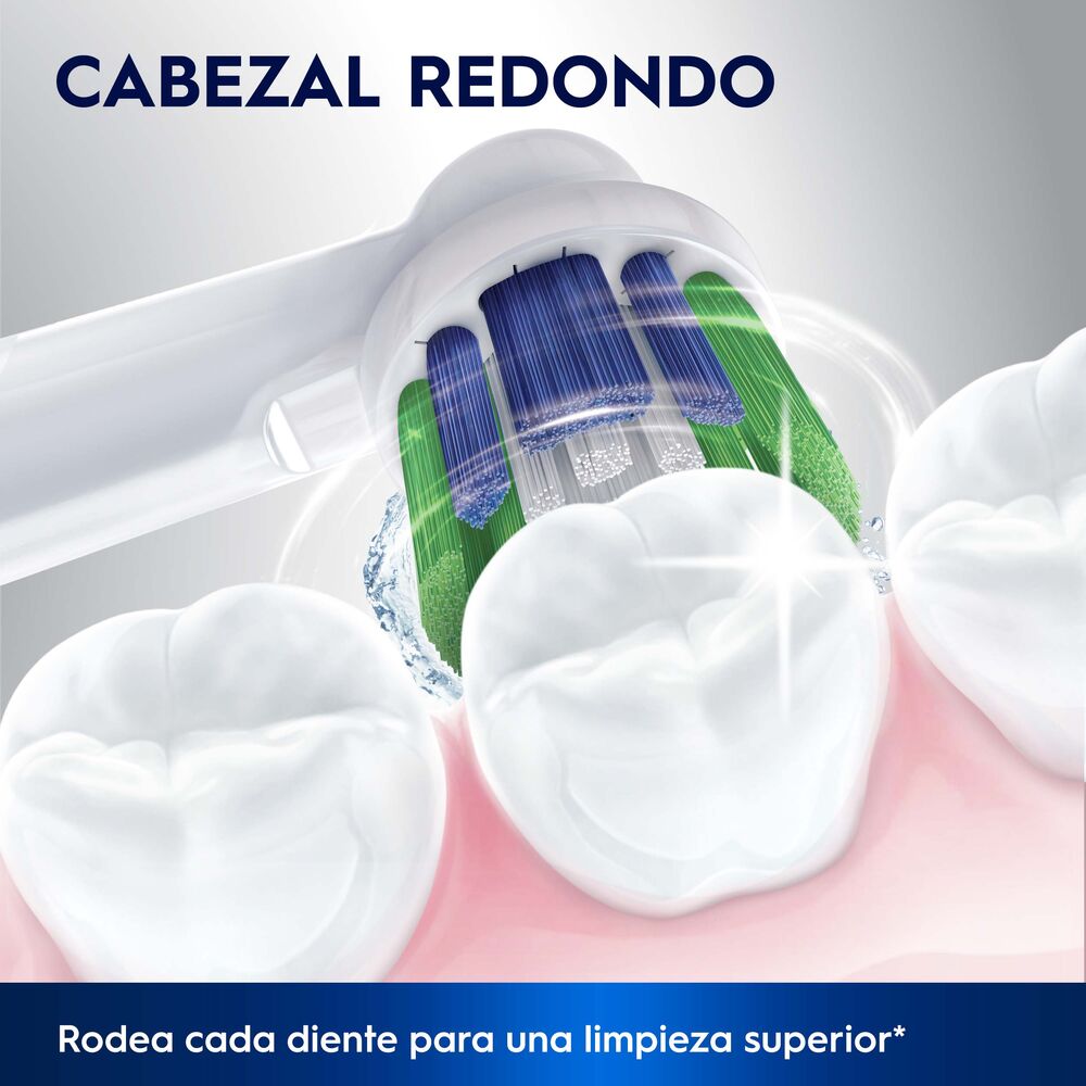 Cepillo Eléctrico ORAL-B Vitality 100 Recargable 1 Unidad + Cabezales ...