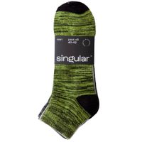 Medias Algodón Hombre SINGULAR Deportivas Caña Media Colores4 Pack 3un