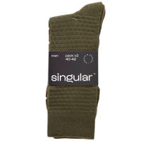 Medias Algodón Hombre SINGULAR Diseño1 Pack 2un