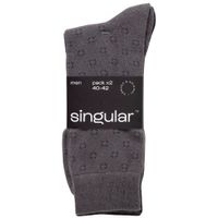 Medias Algodón Hombre SINGULAR Diseño4 Pack 2un