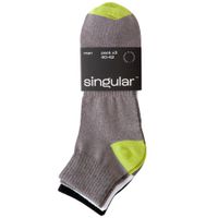 Medias Algodón Hombre SINGULAR Deportivas Caña Media Colores5 Pack 3un
