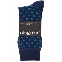 Medias Algodón Hombre SINGULAR Diseño2 Pack 2un