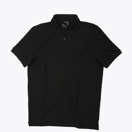 Polo camisero negro sale