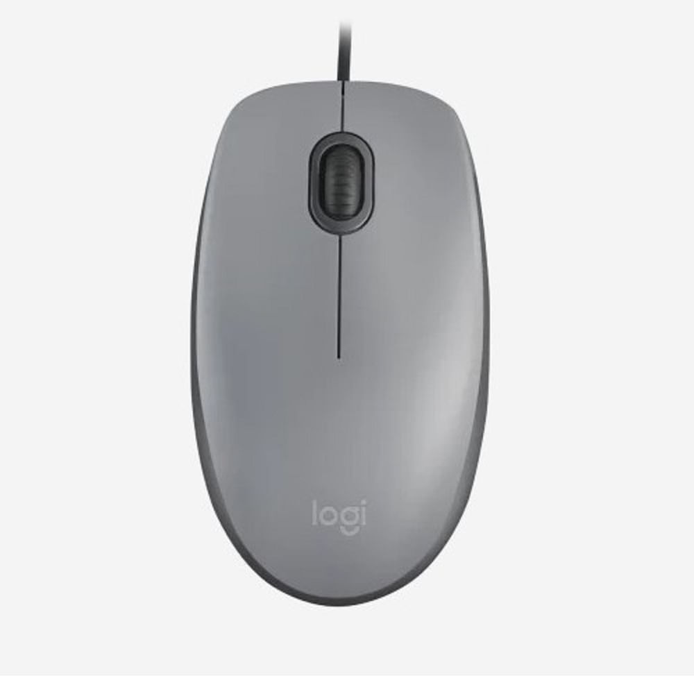 Mouse Logitech M110 Silent Usb Gris