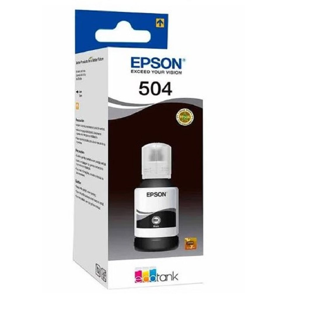 Tinta Original Epson T504 Negro