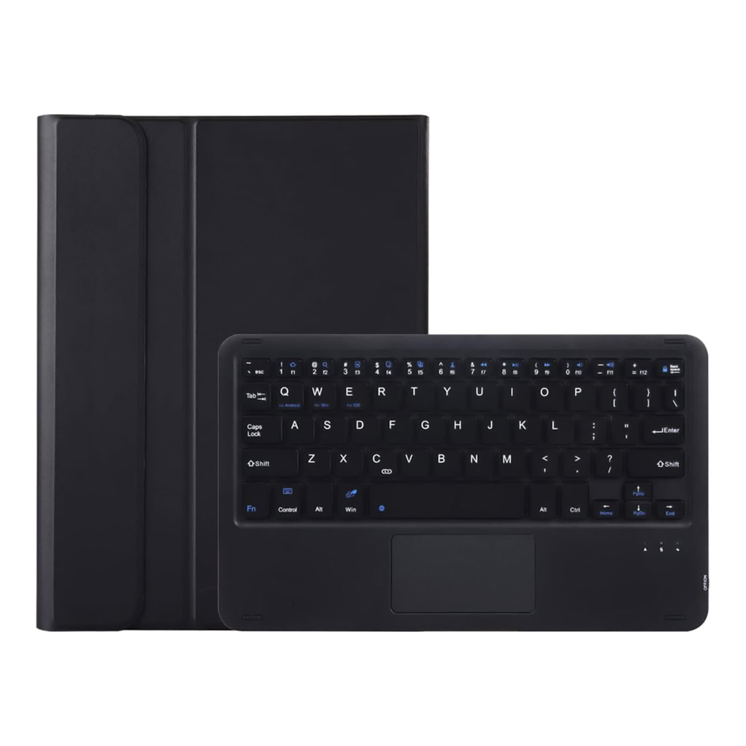 Funda con Teclado Bluetooth con Touchpad para IPAD 10ma generacion 10,9"" Negro