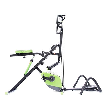 Maquina Abdominal+ Bicicleta+ Pistón Twister+Ligas Sport Fitness CS464900