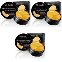 Mascarilla de Ojos Hidratante con Perlas Doradas y Negras - Dr Rashel 03 Unidad
