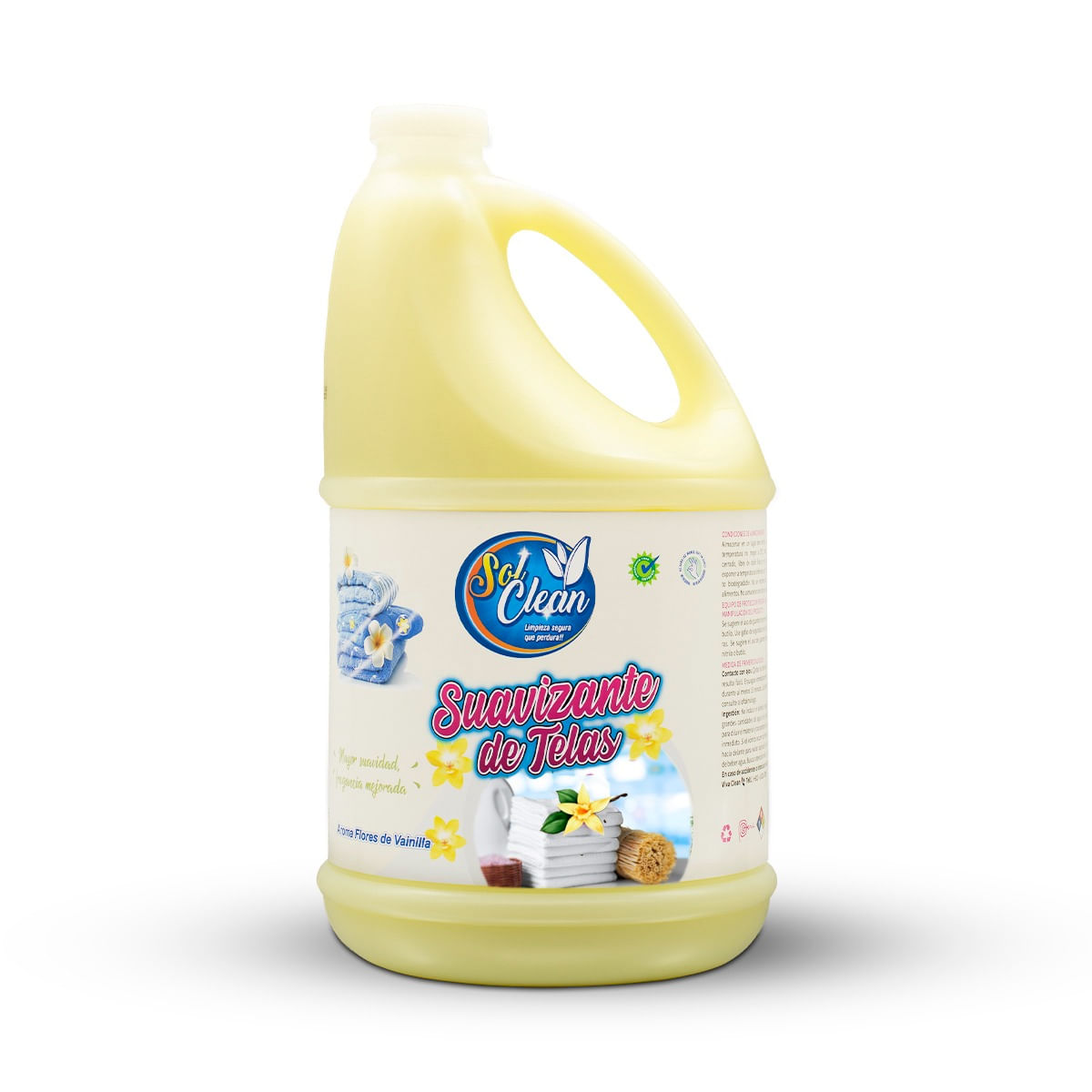 Suavizante de Telas Sol Clean 4Lt Flores de Vainilla