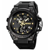 Reloj Skmei 2031 Deportivo Resistente al agua Negro con Dorado